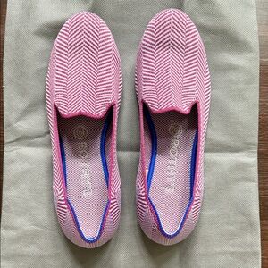 Rothy's Vibrant Pink and Blue Loafers